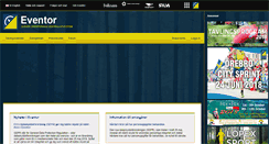 Desktop Screenshot of eventor.orientering.se