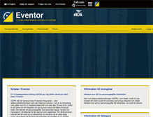 Tablet Screenshot of eventor.orientering.se